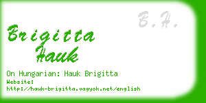 brigitta hauk business card